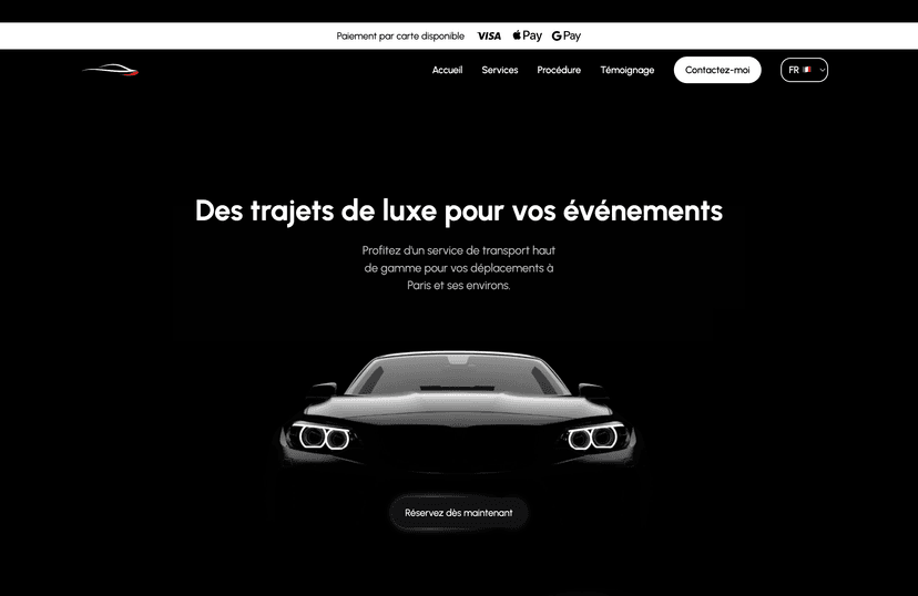 Agence FastCar - Site Web